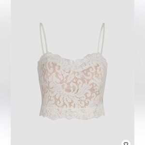 Cider Lace Camisole - White